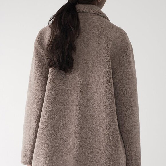 Sosken GITA Oversized Teddy Coat – Size Small - Picture 10 of 11